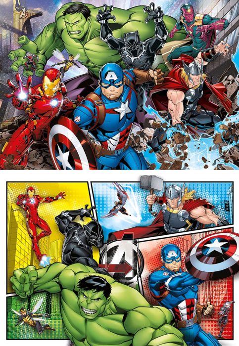Avengers - Set de 2 puzzles (2 x 60 pièces)