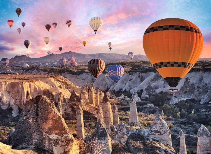 Ballons sur Cappadoce (3000 pièces)