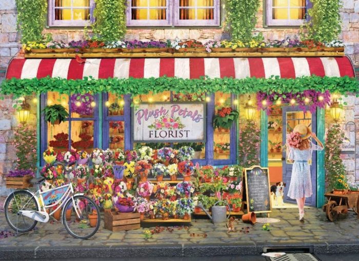 Boutique de fleurs (1000 pièces)