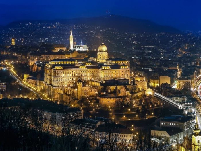 Budapest de nuit (1000 pièces)
