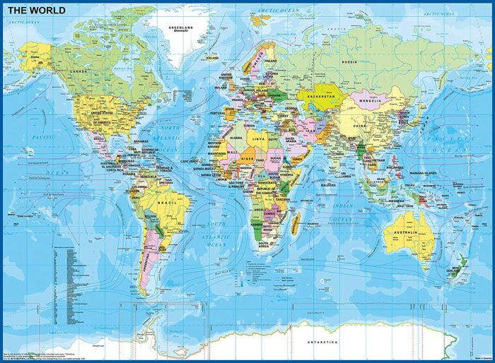 Carte du Monde (200 pièces)