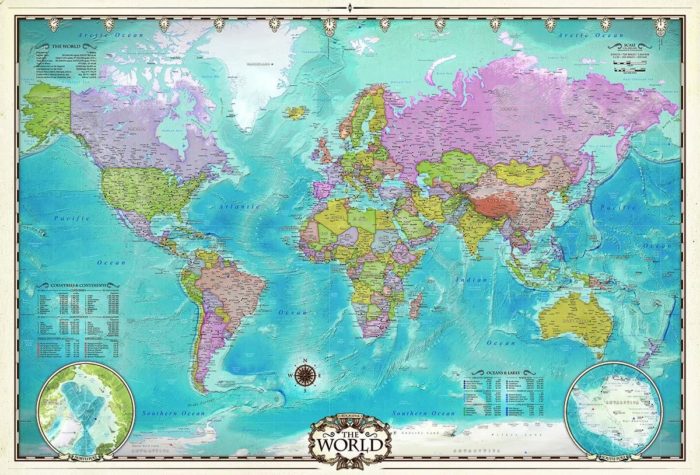 Carte du Monde (2000 pièces)