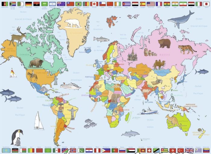 Carte du Monde (250 pièces)