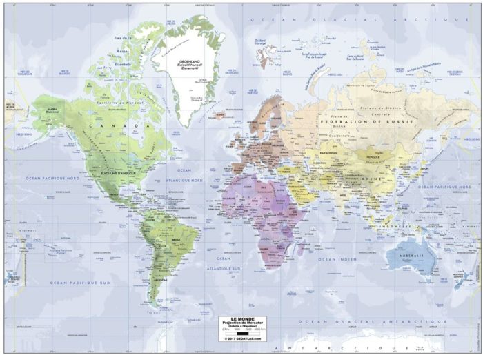 Carte du Monde (500 pièces)