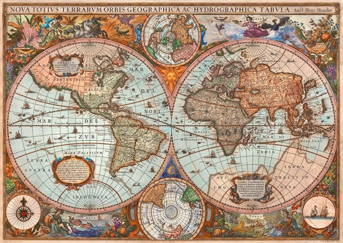 Carte du Monde Antique (3000 pièces)