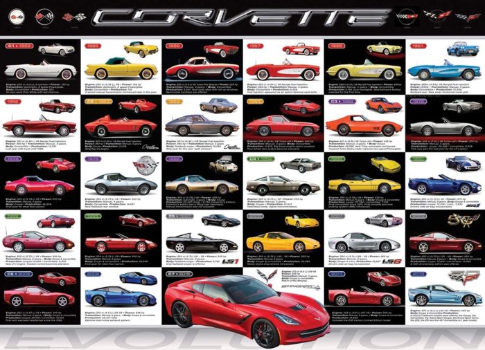 Corvette Evolution (1000 pièces)