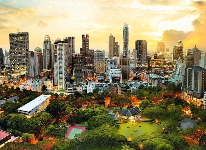 Coucher de Soleil À Bangkok - 3000 Pièces