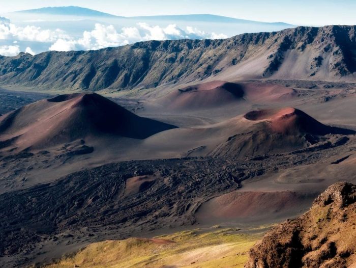 Cratères de volcans à Hawaï (1000 pièces)