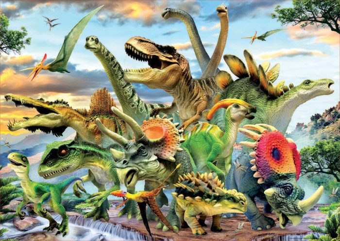 Dinosaures (500 pièces)