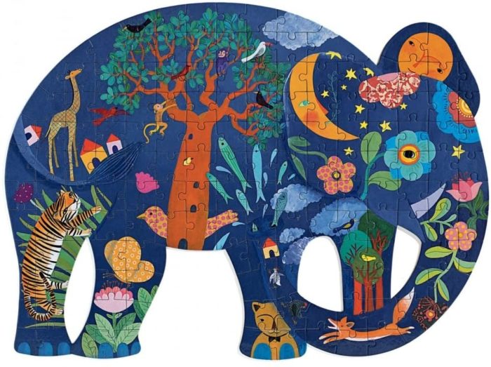 Djeco - Puzz'Art 150 Pièces Éléphant