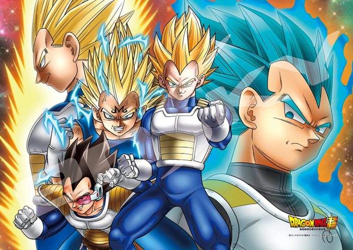 Puzzle dragon ball z les personnages 2 puzzles 100 pièces