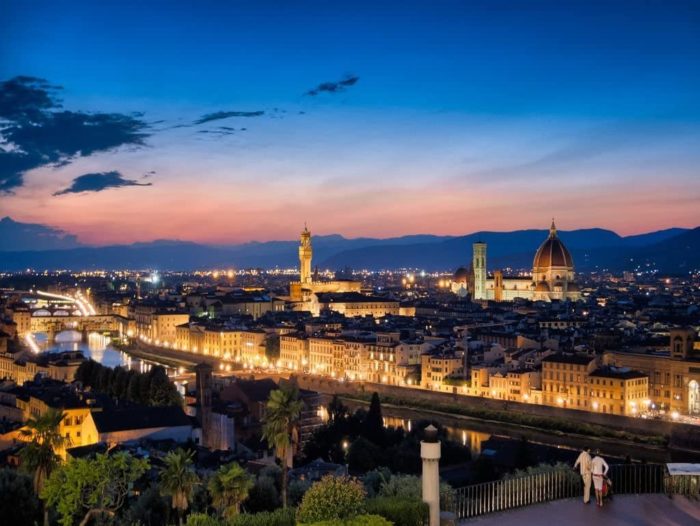 Florence au crépuscule (100 pièces)