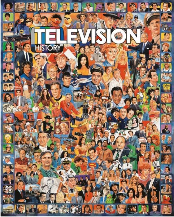 Histoire de la télévision (1000 pièces)