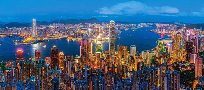 Hong Kong format panorama (600 pièces)