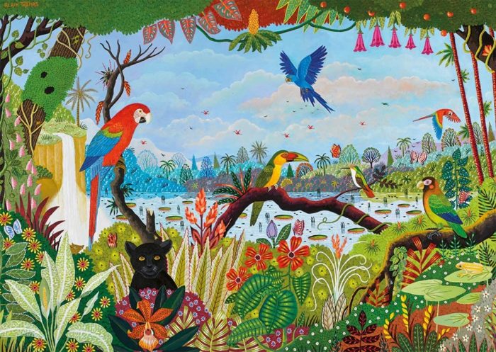 Jungle animée par Alain Thomas (1500 pièces)
