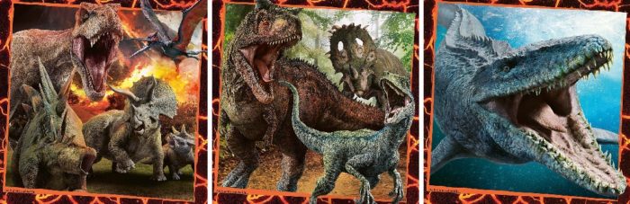 Jurassic World (3 x 49 pièces)