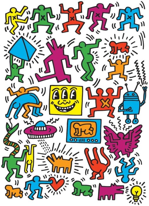 Keith Haring - 1000 Piece