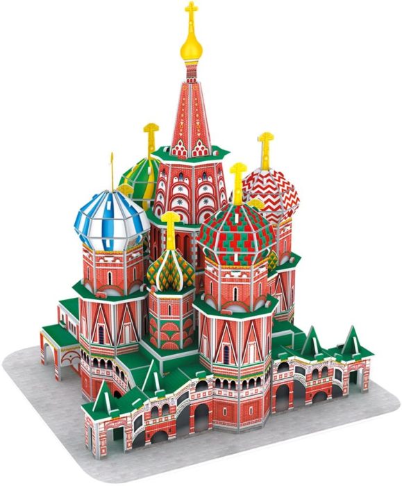 La Cathédrale Saint-Basile de Moscou (92 pièces)