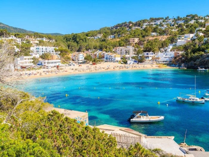 La baie de Cala Vadella sur l'île d'Ibiza (500 pièces)