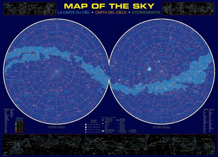 La carte du ciel (1000 pièces)