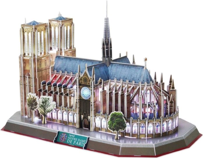 La cathédrale Notre-Dame de Paris - Edition illuminée (149 pièces)