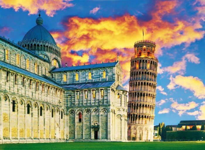 La tour de Pise en Italie (500 pièces)