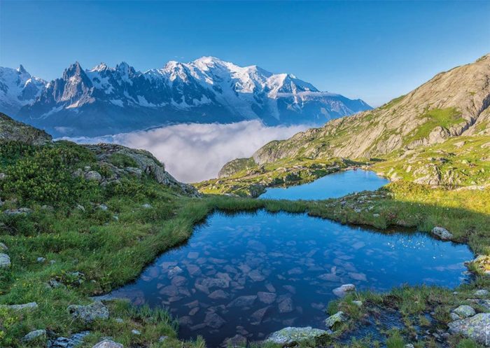 Lacs des Chéserys - Massif du Mont-Blanc (1500 pièces)