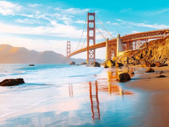 Le Golden Gate Bridge de San Francisco (1000 pièces)