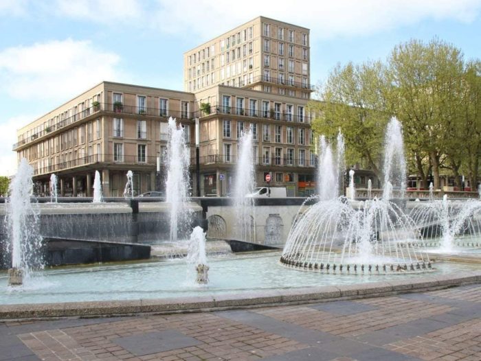 Le Havre - Fontaine au centre-ville