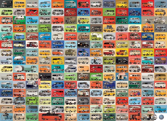 Le VW Minibus (1000 pièces)