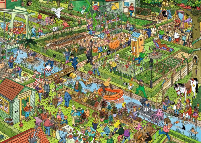 Le jardin de légumes (1000 pièces)