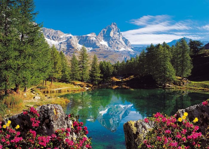 Le mont Cervin en Italie Suisse (1500 pièces)
