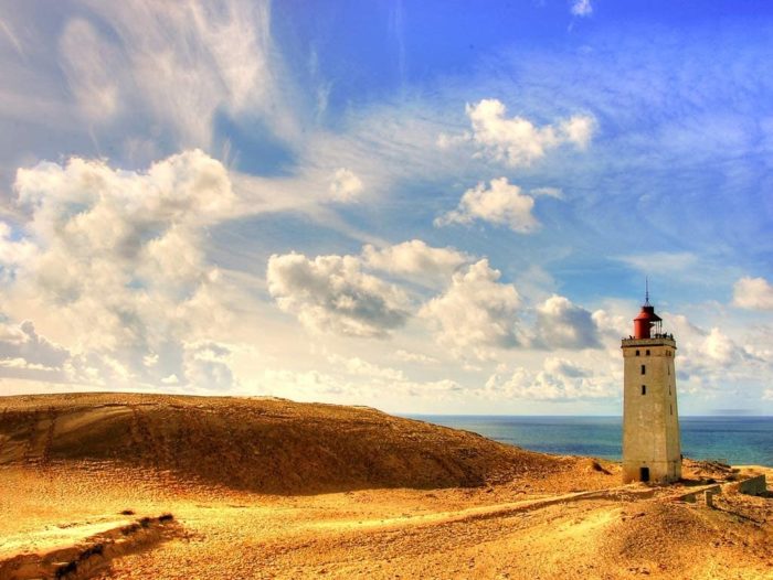 Le phare de Rubjerg Knude au Danemark (1000 pièces)