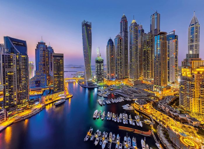 Le port de Dubaï (1000 pièces)