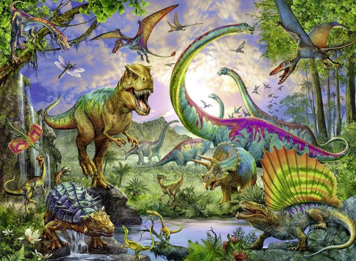 Le royaume des dinosaures (200 pièces)
