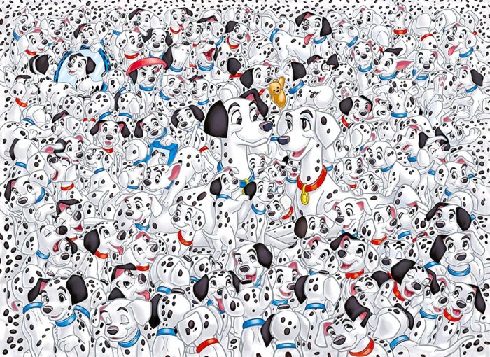 Les 101 Dalmatiens - Impossible puzzle (1000 pièces)