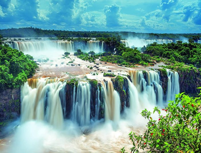 Les chutes d'Iguazú au Brésil (2000 pièces)