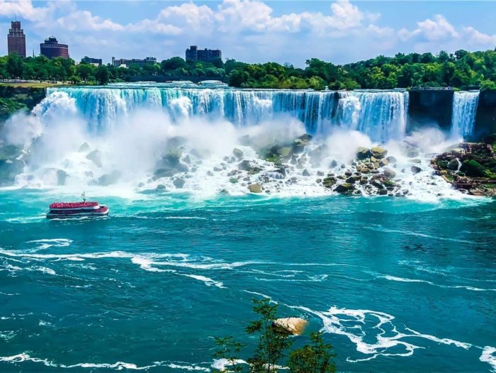 Les chutes du Niagara au Canada et aux Etats-Unis (1000 pièces) 1