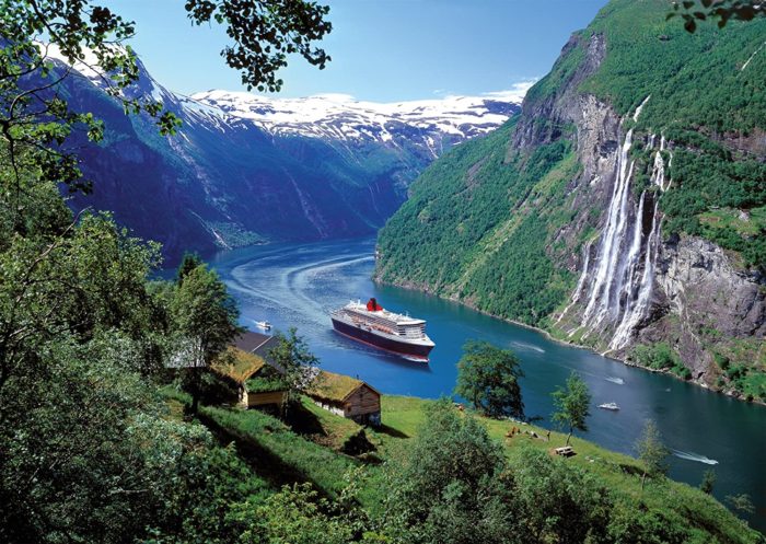 Les fjords en Norvège (1000 pièces)