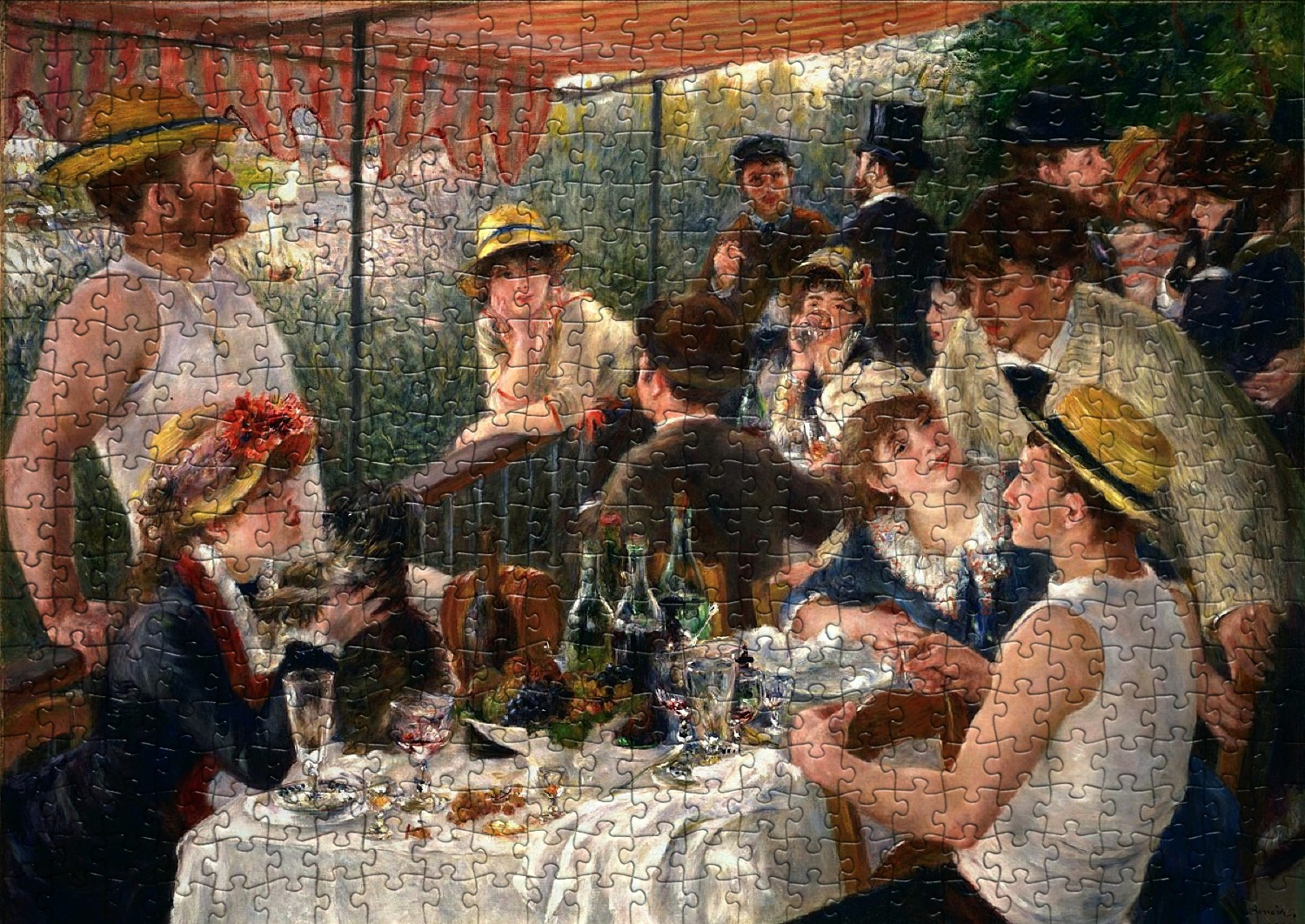 Les œuvres d'Auguste Renoir en puzzles