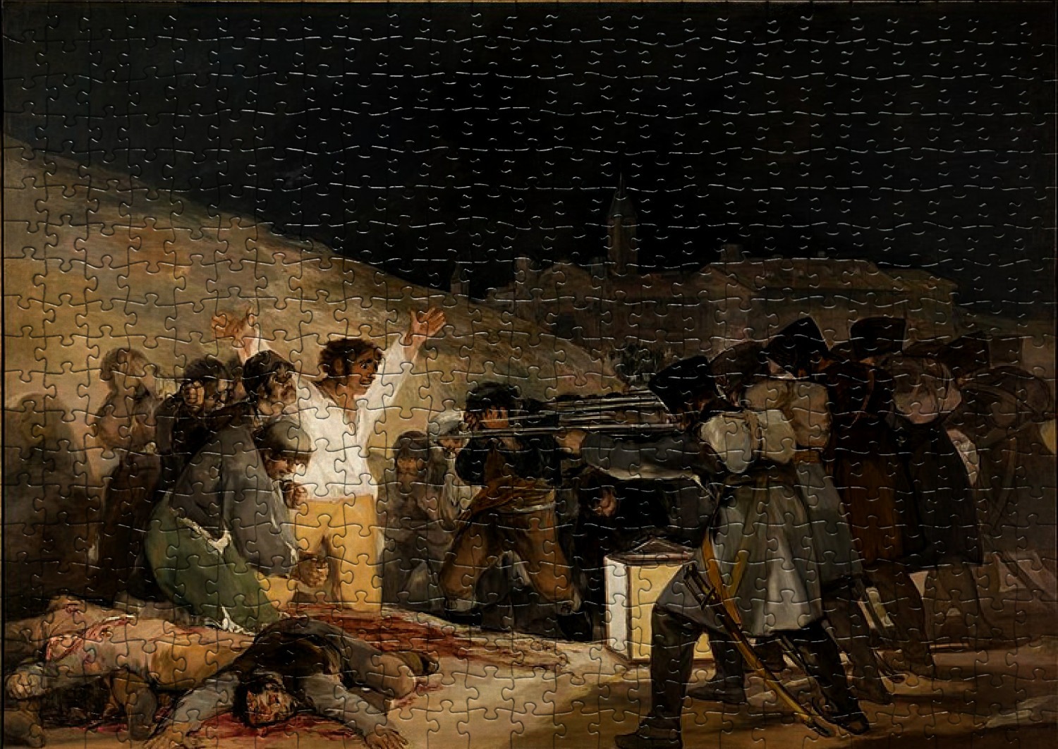 Les œuvres de Francisco de Goya en puzzles