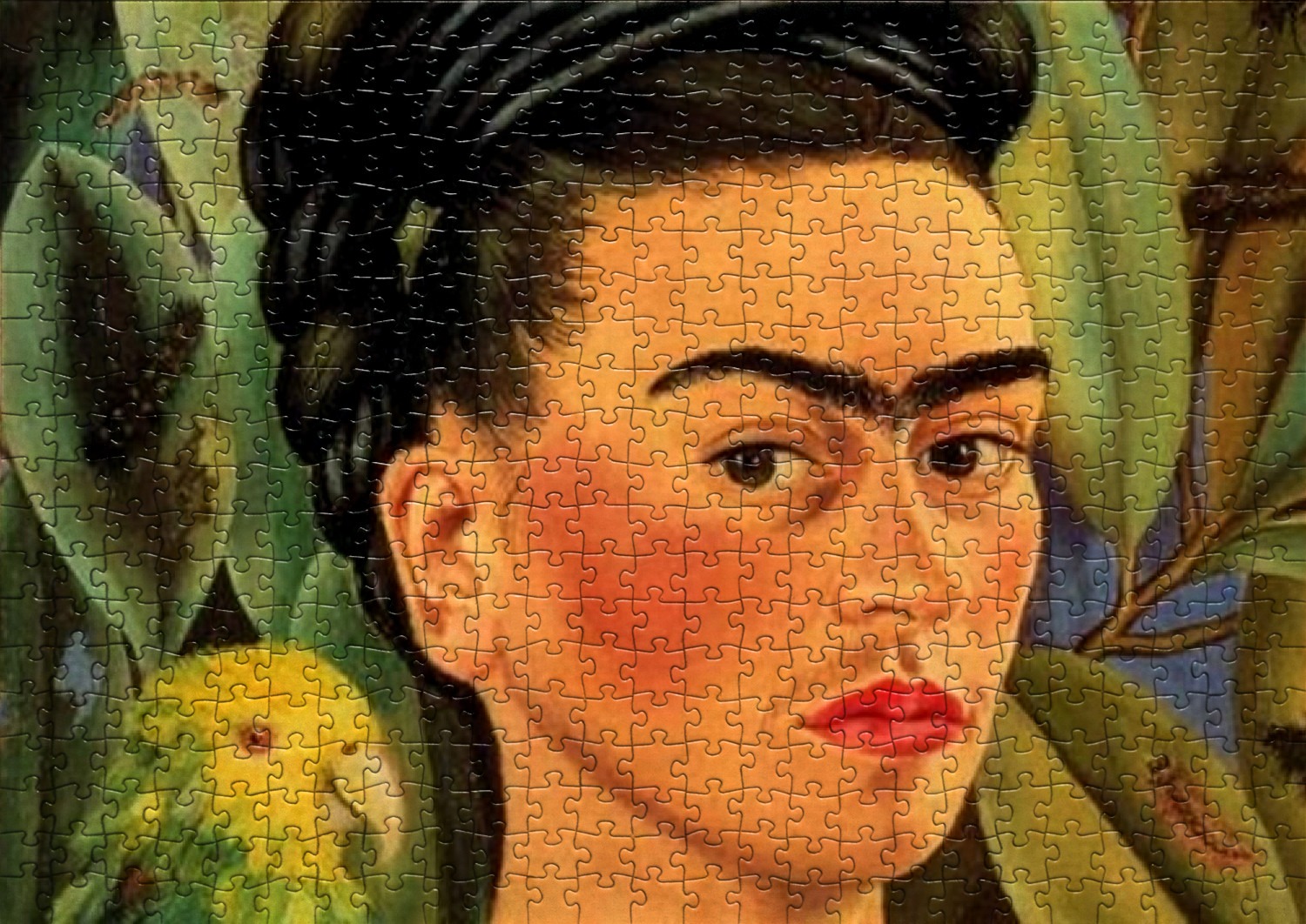 Les œuvres de Frida Kahlo en puzzles