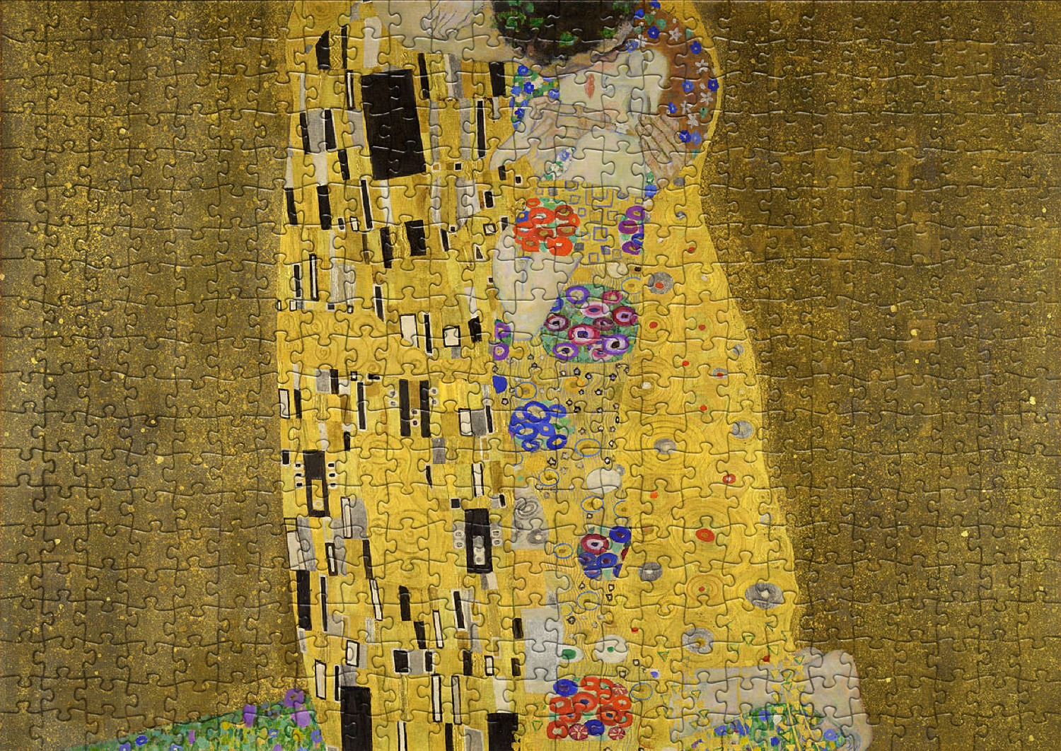 Les œuvres de Gustav Klimt en puzzles