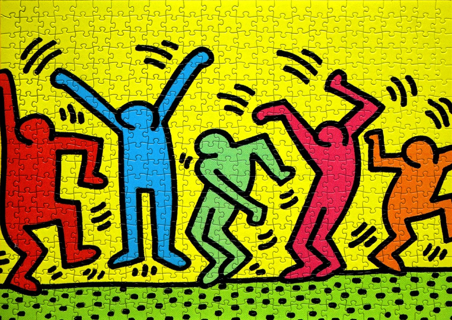 Les œuvres de Keith Haring en puzzles