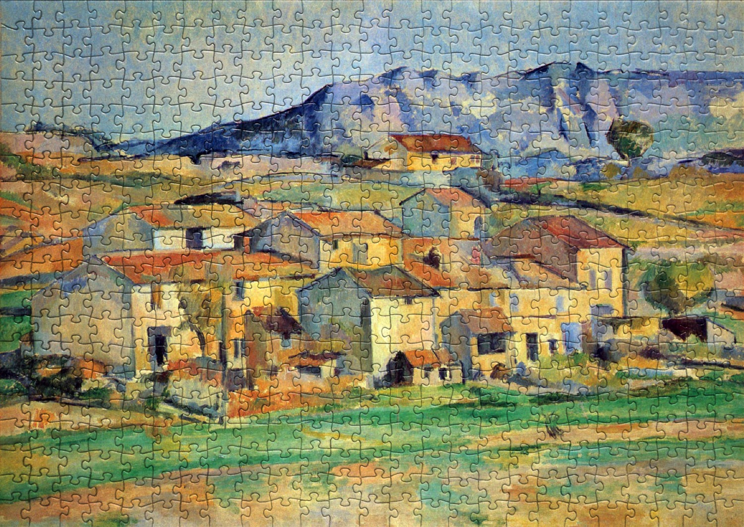 Les œuvres de Paul Cézanne en puzzles