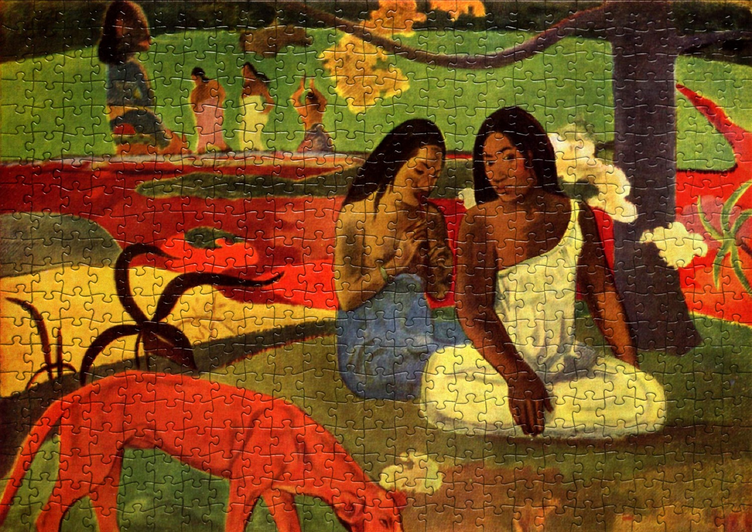 Les œuvres de Paul Gauguin en puzzles