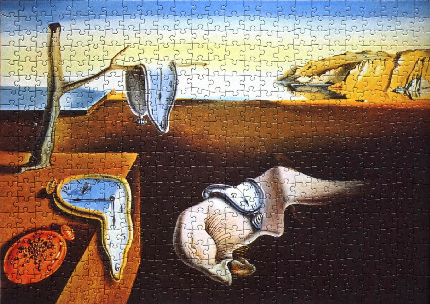 Les œuvres de Salvador Dalí en puzzles
