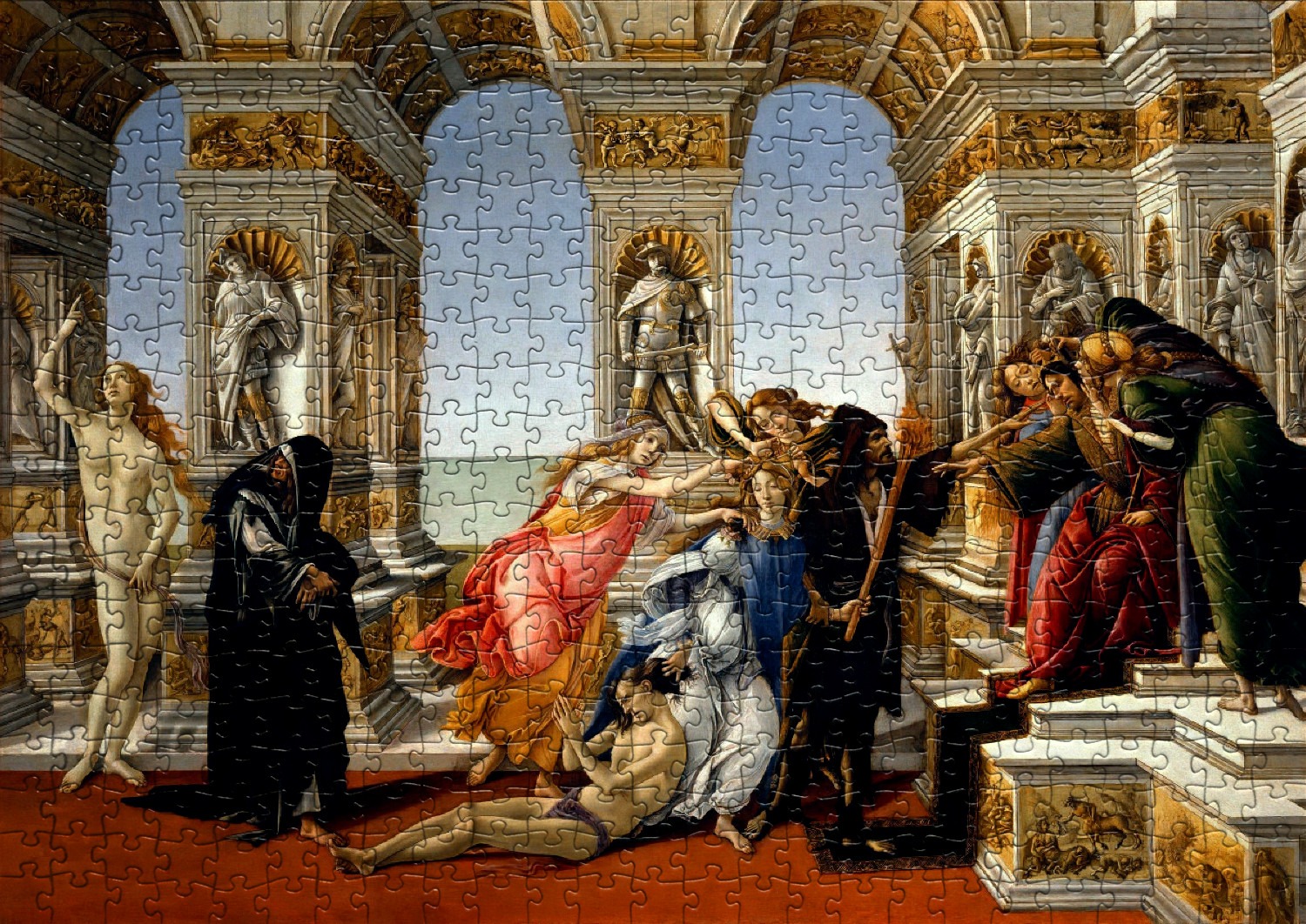 Les œuvres de Sandro Botticelli en puzzles
