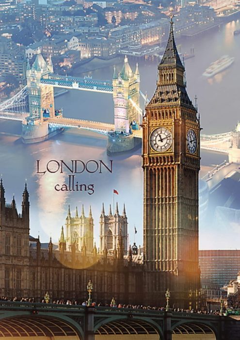 Londres au crépuscule (1000 pièces)