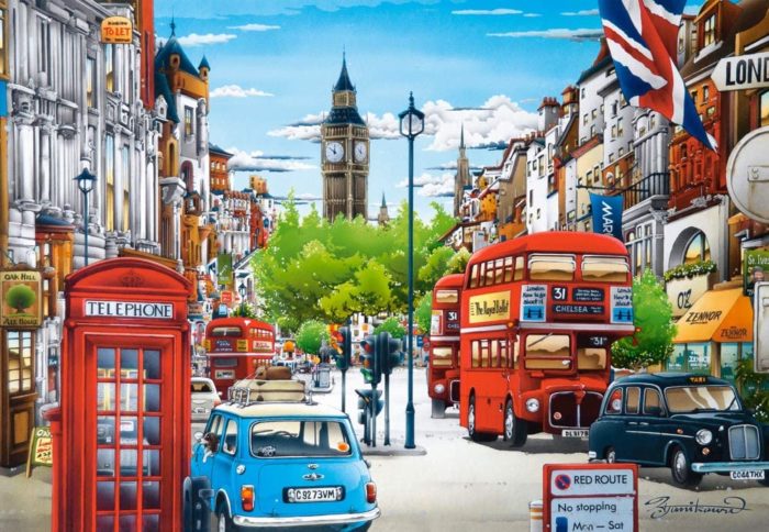 Londres en peinture (1500 pièces)